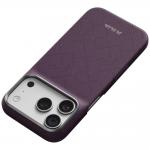 Husa PITAKA Edge PTK Weaving-Charoite cu MagSafe compatibila cu iPhone 18 Pro / 17 Pro, Mov 5 - lerato.ro