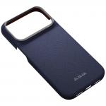 Husa PITAKA Edge PTK Weaving-Sapphire cu MagSafe compatibila cu iPhone 18 Pro / 17 Pro, Albastru 6 - lerato.ro