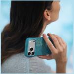 Husa PITAKA Edge cu MagSafe compatibila cu iPhone 18 Pro / 17 Pro, Lucid Blue 12 - lerato.ro