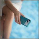 Husa PITAKA Edge cu MagSafe compatibila cu iPhone 18 Pro / 17 Pro, Lucid Blue 13 - lerato.ro