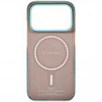 Husa PITAKA Edge cu MagSafe compatibila cu iPhone 18 Pro / 17 Pro, Lucid Blue 6 - lerato.ro