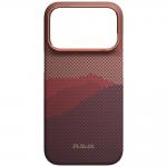Husa PITAKA Edge Over the Horizon 2.0 cu MagSafe compatibila cu iPhone 18 Pro / 17 Pro, Autumn Dusk 4 - lerato.ro