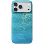 Husa PITAKA Edge cu MagSafe compatibila cu iPhone 18 Pro Max / 17 Pro Max, Lucid Blue 2 - lerato.ro