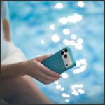 Husa PITAKA Edge cu MagSafe compatibila cu iPhone 18 Pro Max / 17 Pro Max, Lucid Blue 12 - lerato.ro