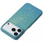 Husa PITAKA Edge cu MagSafe compatibila cu iPhone 18 Pro Max / 17 Pro Max, Lucid Blue 5 - lerato.ro