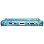 Husa PITAKA Edge cu MagSafe compatibila cu iPhone 18 Pro Max / 17 Pro Max, Lucid Blue 9 - lerato.ro