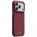 Husa PITAKA Summa Case cu MagSafe compatibila cu iPhone 18 Pro / 17 Pro, Burgundy 3 - lerato.ro