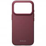 Husa PITAKA Summa Case cu MagSafe compatibila cu iPhone 18 Pro / 17 Pro, Burgundy 4 - lerato.ro