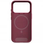 Husa PITAKA Summa Case cu MagSafe compatibila cu iPhone 18 Pro / 17 Pro, Burgundy 5 - lerato.ro
