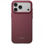 Husa PITAKA Summa Case cu MagSafe compatibila cu iPhone 18 Pro Max / 17 Pro Max, Burgundy 2 - lerato.ro