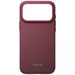 Husa PITAKA Summa Case cu MagSafe compatibila cu iPhone 18 Pro Max / 17 Pro Max, Burgundy 4 - lerato.ro