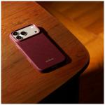 Husa PITAKA Summa Case cu MagSafe compatibila cu iPhone 18 Pro Max / 17 Pro Max, Burgundy 9 - lerato.ro