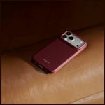 Husa PITAKA Summa Case cu MagSafe compatibila cu iPhone 18 Pro Max / 17 Pro Max, Burgundy 10 - lerato.ro