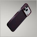 Husa PITAKA Edge Argyle cu MagSafe compatibila cu iPhone 18 Pro Max / 17 Pro Max, Albastru / Rosu 9 - lerato.ro