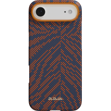 Husa Pitaka Edge Breath of Veins  Burning Orange cu MagSafe compatibila cu iPhone 17 Air, Portocaliu