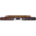 Husa Pitaka Edge Breath of Veins  Burning Orange cu MagSafe compatibila cu iPhone 17 Air, Portocaliu 6 - lerato.ro