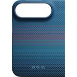 Husa Pitaka Edge Back Cover Moonrise 2.0 cu MagSafe compatibila cu iPhone Duo, Albastru 4 - lerato.ro