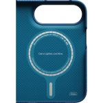 Husa Pitaka Edge Back Cover Moonrise 2.0 cu MagSafe compatibila cu iPhone Duo, Albastru 8 - lerato.ro