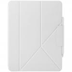Husa PITAKA MagEZ Folio 3 compatibila cu iPad Pro 11 inch 2025/2024, Functie de suport, Alb 2 - lerato.ro