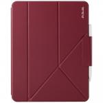 Husa PITAKA MagEZ Folio 3 compatibila cu iPad Pro 13 inch 2025/2024, Functie de suport, Harvard Crimson 2 - lerato.ro