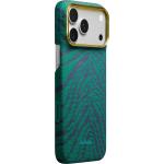 Husa Pitaka Edge Breath of Veins cu MagSafe compatibila cu iPhone 18 Pro Max / 17 Pro Max, Tidal Blue 4 - lerato.ro