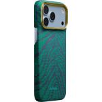 Husa Pitaka Edge Breath of Veins cu MagSafe compatibila cu iPhone 18 Pro Max / 17 Pro Max, Tidal Blue 3 - lerato.ro