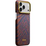 Husa Pitaka Edge Breath of Veins cu MagSafe compatibila cu iPhone 18 Pro Max / 17 Pro Max, Burning Orange 4 - lerato.ro