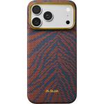 Husa Pitaka Edge Breath of Veins cu MagSafe compatibila cu iPhone 18 Pro Max / 17 Pro Max, Burning Orange 2 - lerato.ro