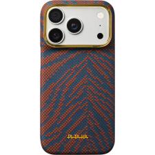 Huse si carcase iPhone 17 Pro, Husa Pitaka Edge Breath of Veins cu MagSafe compatibila cu iPhone 18 Pro  / 17 Pro, Burning Orange, lerato.ro