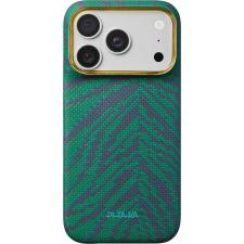 Huse si carcase iPhone 17 Pro, Husa Pitaka Edge Breath of Veins cu MagSafe compatibila cu iPhone 18 Pro  / 17 Pro, Tidal Blue, lerato.ro
