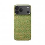 Husa Pitaka Wind Over Wheat Surging Awn 02 cu MagSafe compatibila cu iPhone 18 Pro Max / 17 Pro Max, Verde 3 - lerato.ro