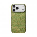 Husa Pitaka Wind Over Wheat Surging Awn 02 cu MagSafe compatibila cu iPhone 18 Pro Max / 17 Pro Max, Verde 6 - lerato.ro