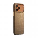 Carcasa Pitaka Ultra-Slim compatibila cu iPhone 17 Pro Max, Golden Glint 4 - lerato.ro