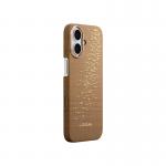 Carcasa Pitaka Ultra-Slim compatibila cu iPhone 17, Golden Glint 3 - lerato.ro
