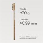 Carcasa Pitaka Ultra-Slim compatibila cu iPhone 17 Air, Golden Glint 3 - lerato.ro