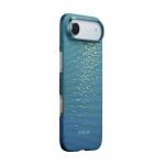 Carcasa Pitaka Ultra-Slim compatibila cu iPhone 17 Air, Lucid Blue 3 - lerato.ro