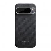 Carcasa PITAKA MagEZ 5 Twill compatibila cu Google Pixel 9 / 9 Pro Black/Grey