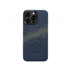 Carcasa PITAKA StarPeak MagEZ 4 compatibila cu iPhone 15 Pro Milky Way Galaxy