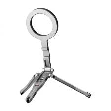 Suport telefon cu trepied PULUZ PU3222H, Compatibil MagSafe, Rotire 360 grade, Gri