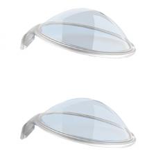 Set 2 capace protectie lentila PULUZ PU777T pentru camera sport DJI Osmo 360, Transparent