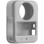 Carcasa protectie din silicon cu capac pentru obiectiv Puluz PU783H compatibila cu DJI Osmo 360, Gri 3 - lerato.ro