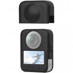 Carcasa protectie din silicon cu capac pentru obiectiv Puluz PU783B compatibila cu DJI Osmo 360, Negru 5 - lerato.ro