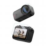 Set protectie lentila si display PULUZ pentru camera video sport DJI Osmo Nano, Sticla securizata, Transparent 4 - lerato.ro