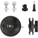 Suport magnetic Puluz PU5699B, Dashboard / Windhield Mount, Adaptor 1/4 inch, Rotire 360 grade, Negru 3 - lerato.ro