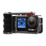 Carcasa protectie din aluminiu cu maner Puluz PU1058TS compatibila cu DJI Osmo Action 3 / Action 4 / Action 5 Pro, Gri 3 - lerato.ro