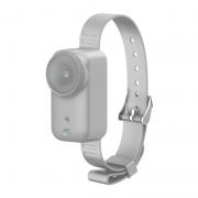 Colier din silicon cu carcasa de protrectie  compatibila cu DJI Osmo Nano, Destinata animaelor de compnaie, Gri