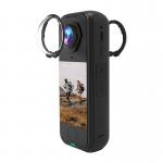 Set 2 capace de protectie Puluz PU1065T compatibile cu camera Insta360 X4 Air, Transparent 3 - lerato.ro