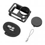 Carcasa protectie din silicon Puluz PU1076B compatibila cu DJI Osmo Action 6, 5 x 7.5 x 3.5 cm, Negru 3 - lerato.ro