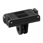 Adaptor magnetic cu Quick Release Puluz PU1079B compatibil cu DJI Osmo Action 6, Negru 3 - lerato.ro