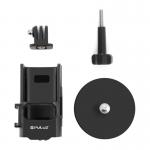 Carcasa PULUZ PU724B compatibila cu camera DJI Osmo Pocket 3, Baza magnetica, Adaptor montare, Negru 3 - lerato.ro